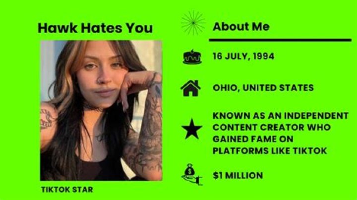 HawkHatesYou Biography Infographic