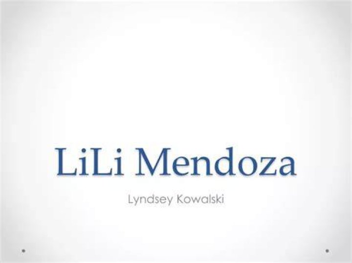 Lili Mendoza